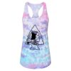 Women's Tie-Dyed Racerback Tank Top Thumbnail