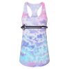 Women's Tie-Dyed Racerback Tank Top Thumbnail