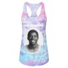 Women's Tie-Dyed Racerback Tank Top Thumbnail