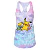 Women's Tie-Dyed Racerback Tank Top Thumbnail