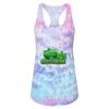 Women's Tie-Dyed Racerback Tank Top Thumbnail