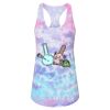 Women's Tie-Dyed Racerback Tank Top Thumbnail