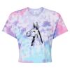 Women's Tie-Dyed Crop T-Shirt Thumbnail