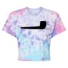 Women's Tie-Dyed Crop T-Shirt Thumbnail