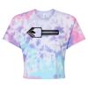 Women's Tie-Dyed Crop T-Shirt Thumbnail