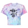 Women's Tie-Dyed Crop T-Shirt Thumbnail