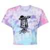 Women's Tie-Dyed Crop T-Shirt Thumbnail