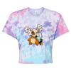 Women's Tie-Dyed Crop T-Shirt Thumbnail